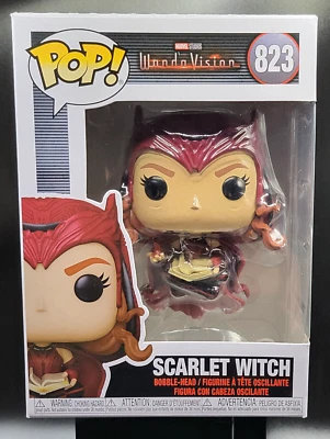 Figura Vinilo Funko Pop Marvel 823 BRUJA ESCARLATA Foto 1 de 4