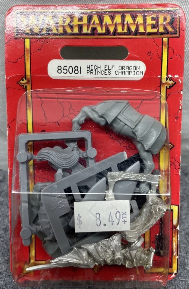 NiB High Elf Dragon Princes Champion Lord Elves Warhammer Fantasy The Old World - Image 1 of 1