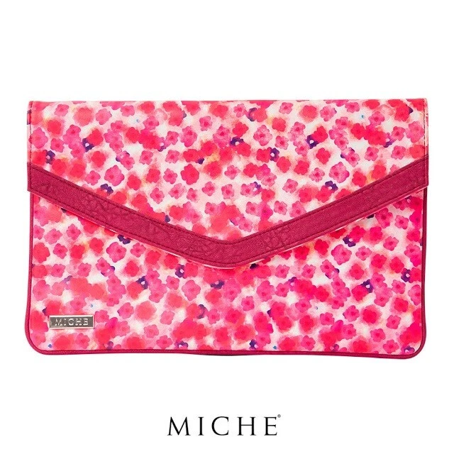 Bolso de Mano Miche Rosa - Rosa Floral - Nuevo en Paquete Foto 1 de 3