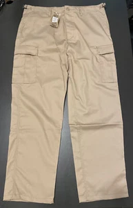 Mil-Tec Combat Cargo Hose US Feldhose Beige Größe XXL Neu - Bild 1 von 3