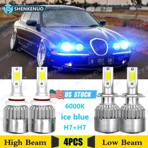 Kit de bombillas de faros delanteros LED combo para Jaguar S-Type 2000-2008 - Imagen 1 de 11