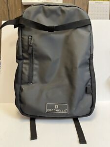 Coachella backpack black zipper closure