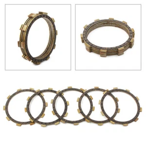 5X Clutch Friction Disc Set 3HA-16321-00 for Yamaha CT1 AT1 AT2 DT100/125 DT175 - Picture 1 of 9