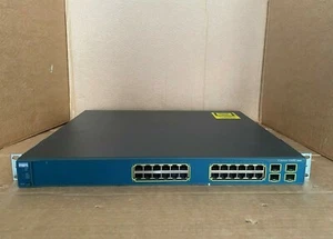Cisco 3560G-24TS-S with Brackets Cisco WS-C3560G-24TS-S -Inc VAT - Picture 1 of 9