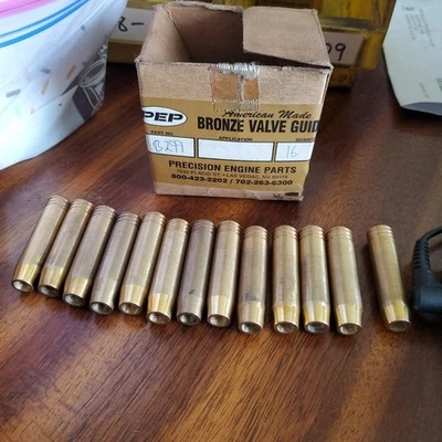 13 Bronze Intake Guides Engine Valve Guide for LX Honda 1.8L Accord 1979-1983 - Image 1 of 4