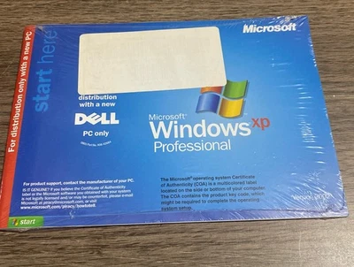Windows XP Professional SP2 Full Version with Manual and Sealed (Read No Key) - Image 1 of 3