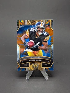 2024 Topps Resurgence - Hines Ward #84 rifrattore scintilla blu e arancione - Foto 1 di 2