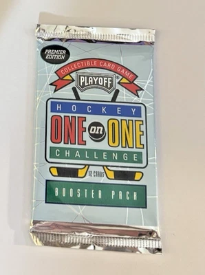 1995 Premier Edition PLAYOFF HOCKEY ONE on ONE Booster 1x - Image 1 of 2
