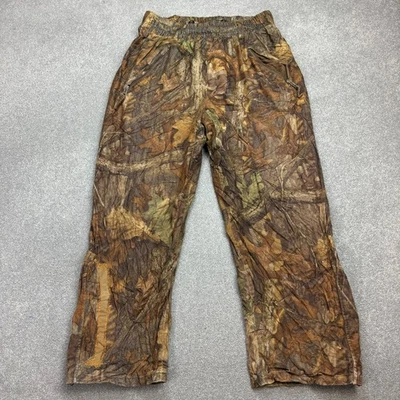 Realtree Trousers Adult Extra Large Brown Camo Lined Workwear Sweatpants Men* - Image 1 of 4
