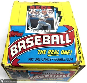1986 Topps MLB Baseball 36 Wax Pack in Display Box - Don Mattingly Pete Rose #4 - Picture 1 of 7