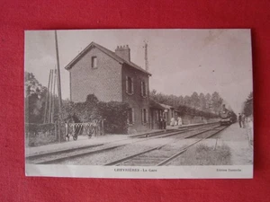 CPA 60 Chevrières - La Estación - Llegada Del Tren - Ferrocarril - Bild 1 von 3