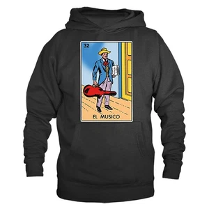EL MUSICO LOTERIA CARD PULLOVER HOODIE - Bild 1 von 10