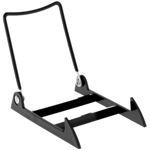 Gibson Holders Black Wire & Black Acrylic Easel, 3.875" W x 5.375" D x 4.75" H - Picture 1 of 1