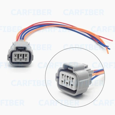 6-Way Windshield Washer Pump Pigtail Connector Fits Lexus LX570 2014-2019 - Image 1 of 4