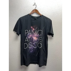 Camisa Panic At The Disco PATD! Pánico! Camiseta de concierto de gira de música gráfica negra L - Imagen 1 de 8