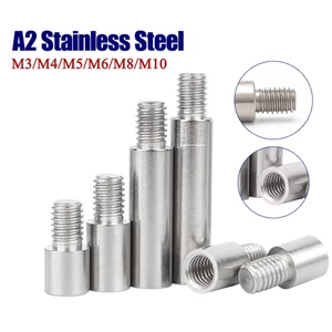 Tuercas redondas extendidas M4-M12 A2 SS, pernos de rosca hembra, tornillo de hombro hueco - Imagen 1 de 119
