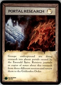 Tarjeta Paizo Pathfinder 2014 portal investigación inglés #4 - Imagen 1 de 2