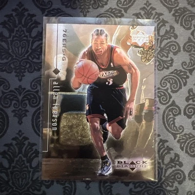 1998-99 Upper Deck Black Diamond - Allen Iverson #66 - Image 1 of 2