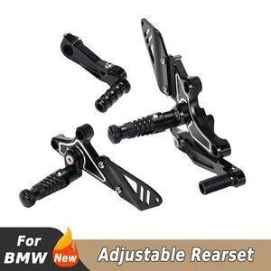Adjustable Rearsets FootPegs Footrests For BMW R nineT Pure Urban G/S Scrambler - Picture 1 of 12