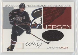 2001 ITG Be A Player Signature Series Game-Used Jersey /60 Jaromir Jagr #GJ-53