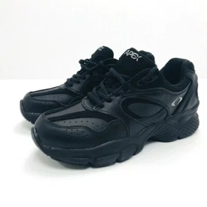 Apex Women's 7.5 X801 Black Walker Walking Shoes x801wm075  - Picture 1 of 10