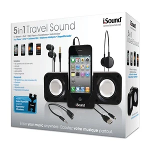 ISOUND-1614 5 in 1 TRAVEL SOUND - Picture 1 of 11