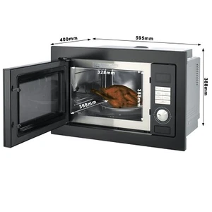 25L Forno a microonde da incasso 900W con grill elettrico Ancora inossidabile - Imagen 1 de 14