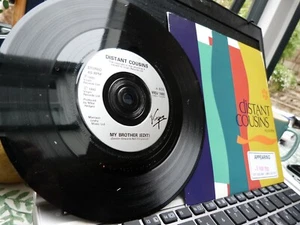Distant Cousins my brother 45 7" Promo Mint disc Sleeve v good 1992 press sheet - Bild 1 von 4