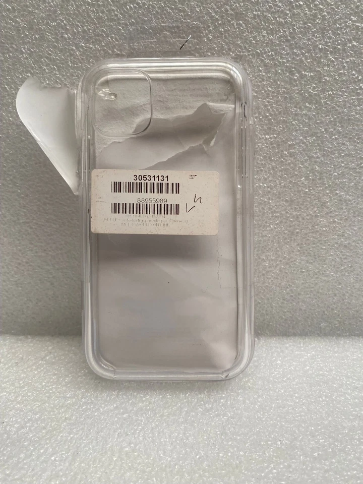 MWVG2ZM/A, custodia ORIGINALE  APPLE IPHONE 11 trasparente - Immagine 1 di 1