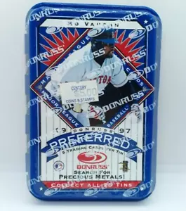 1997 Donruss Preferred Tin 5 Pack Set Mo Vaughn MLB Brandneu Versiegelt - Bild 1 von 4