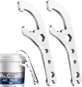 Bucket Opener Paint Can Opener Tool 5 Gallon Lid Opener Can Lids Remover Wrench - Picture 1 of 6