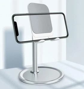Hold Mobile Phone Portable 45° Desk Mount Desktop Holder Stand Tablet&cell Table - Picture 1 of 10