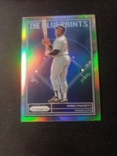 KIRBY PUCKETT #TB17 Minnesota Twins 2023 Panini Prizm The Blueprints