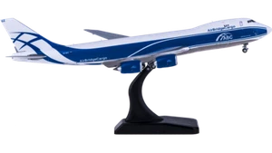 1:400 JC Wings AirBridgeCargo BOEING 747-8F Passenger Airplane Diecast Model - Picture 1 of 5