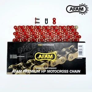 Afam Red 520 Pitch 120 Link Chain fits Husqvarna CR430 (2T MX) 1980-1984 - Picture 1 of 1
