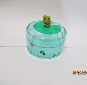 Sanrio Keroppi Scatola Trinket Vintage NOS da Collezione 1988/1991 - Foto 1 di 5