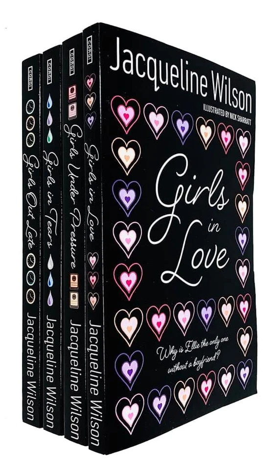 Girls Series 4 Books Collection Paperback Set - Ages 12-17- By Jacqueline Wilson - Image 1 of 2
