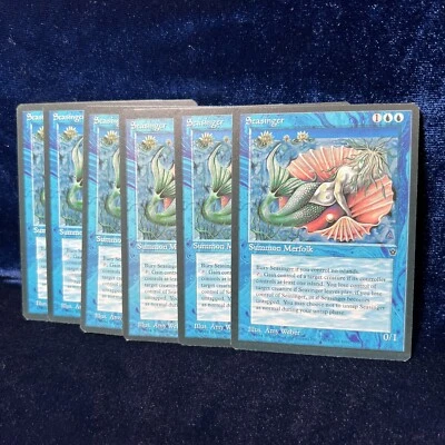 Seasinger Fallen Empires MTG Magic the Gathering Card 6 - Image 1 of 4