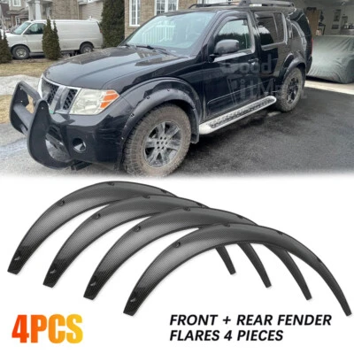 Расширитель крыла из углеродного волокна 4,5 дюйма очень широкие колесные арки PP для Nissan Pathfinder - Изображение 1 из 4