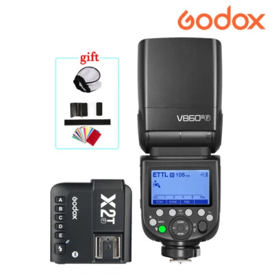 Godox V860III-F Camera Flash Speedlite TTL Bluetooth X2T-F Transmitter For Fuji - Image 1 of 4