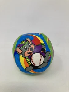 CHUCK E CHEESE Soft Play BALL Multi Color 4" Plush Toy 2007 -VERY RARE DESIGN! - Picture 1 of 5