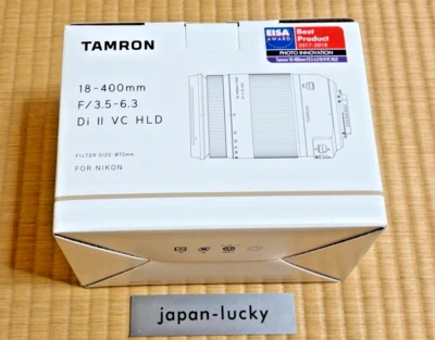 Excelente lente Tamron B028 AF 18-400 mm f3,5-6,3 Di II VC HLD para Nikon Japón Foto 1 de 4