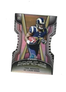 2014 Bowman Chrome Future of the Franchise Minis Die Cut #FFTM Tre Mason RAMS - Picture 1 of 1