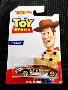 🏁 HOT WHEELS TOY STORY WOODY BLVD. BRUISER #1/6 DISNEY PIXAR 🏁 - Picture 1 of 3
