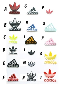 patch toppa adidas termoadesiva ricamata da stirare o cucire decorazione appliqu - Photo 1/19