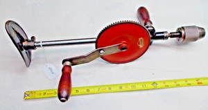 Brustbohrer, MERIT (SEARS) Woodworkers Vintage Breast Drill, 0 - 1/2" Kapazität, USA - Bild 1 von 6