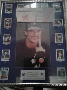 Don Mattingly Day New York Yankees Captain 31.08.1997 - Bild 1 von 4