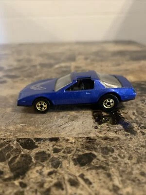 Vintage Mattel Hot Wheels 80's Firebird Metal Flake Blue - 1982 Hong Kong Foto 1 de 4