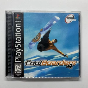 COOL BORDERS 4 Sony PlayStation 1 Video Game COMPLETE Tested & Working - Picture 1 of 6