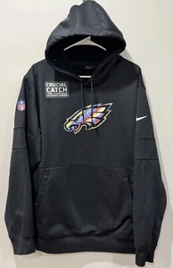 Nike Philadelphia Eagles Crucial Catch Hoodie Intercept Cancer Men’s 2XL - Picture 1 of 4